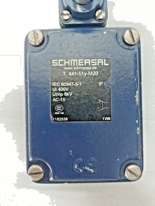 Schmersal T.441-11y-M20 Limit Switch AC-15, Ui 400V, Uimp 6kV - New