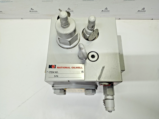 National Oilwell item no.: 310016/94200 Hydraulic load control valve block - NEW