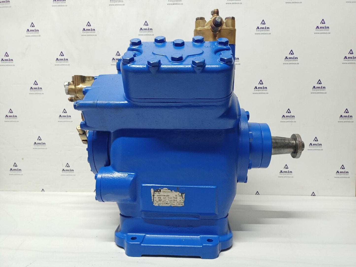 Bock F4 Open type Refrigeration Compressor - Tested