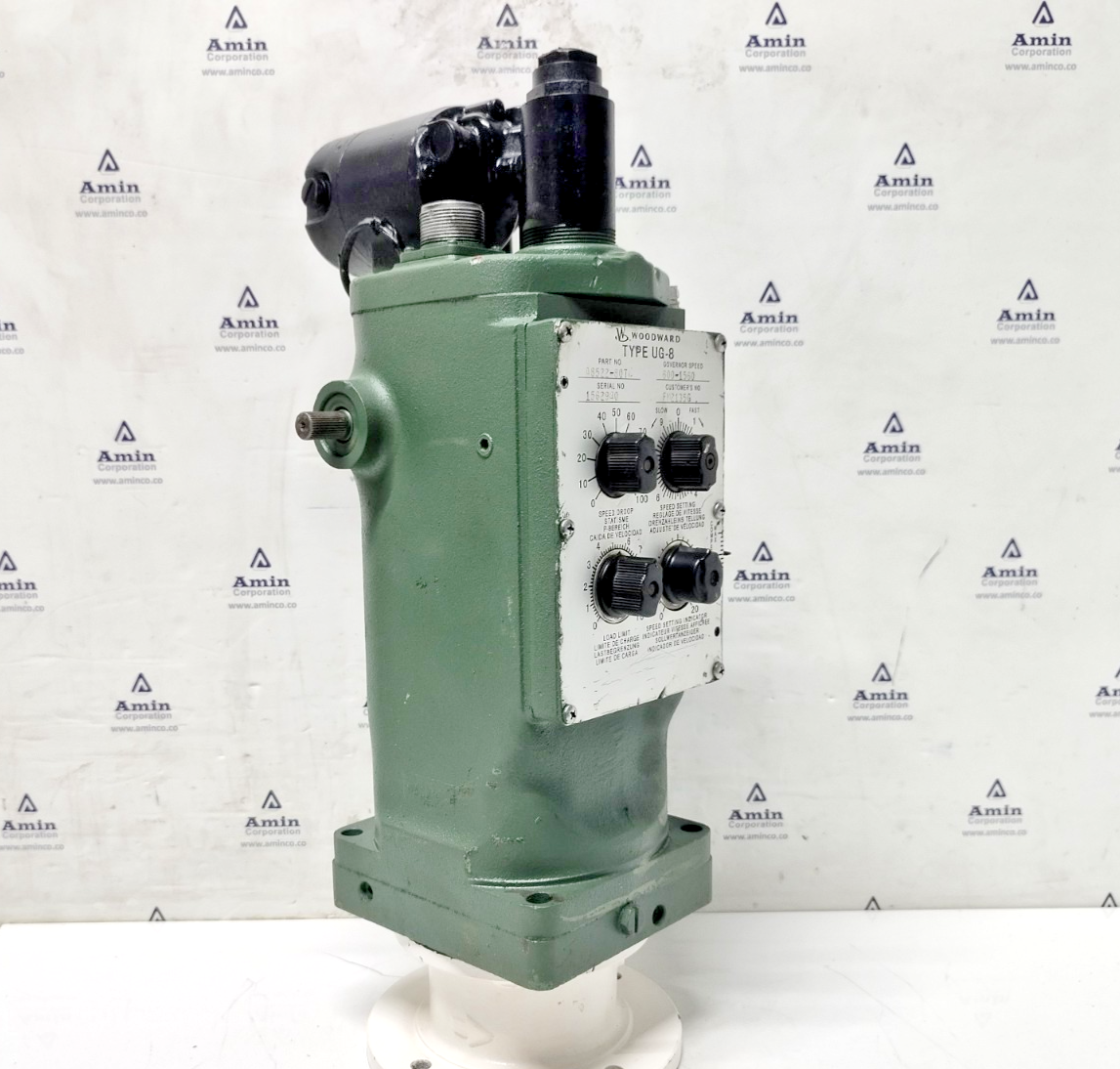 Woodward UG-8 Governor part No. : A8522-807 RPM: 600-1560 - TESTED