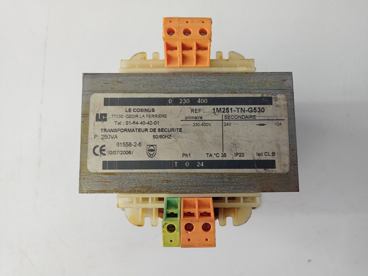 Le Cosinus 1M251-TN-G530 Transformer 250VA