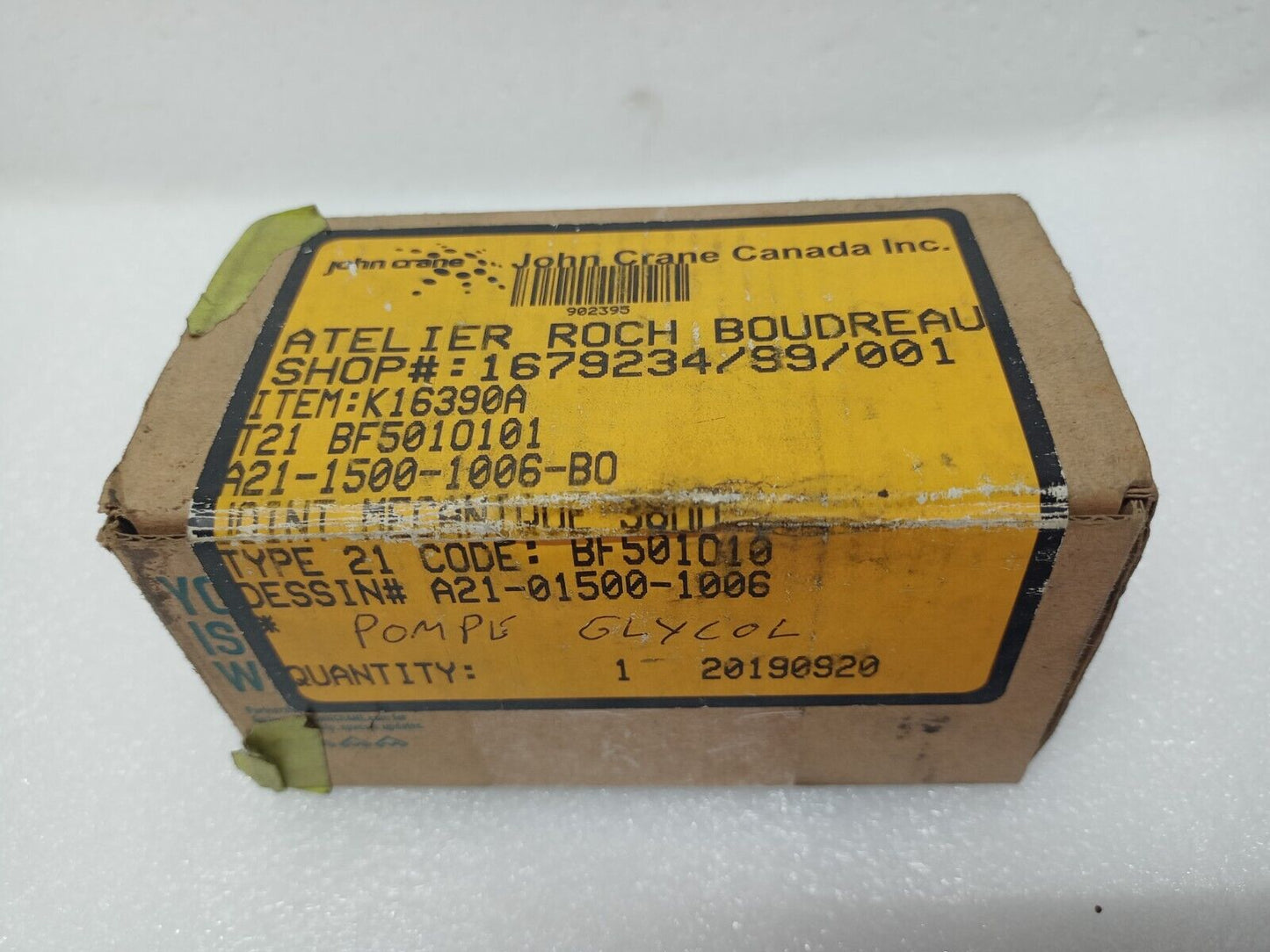 John Crane Type21 Mechanical seal size: 38mm - NEW