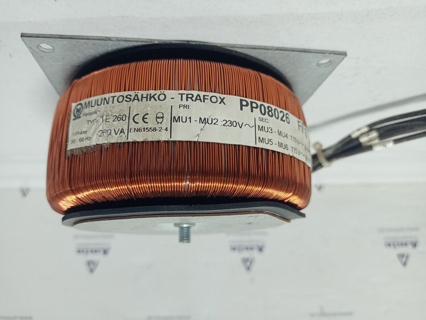 Muuntosahko-Trafox TE260, 260VA, 50-60Hz