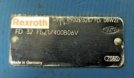 Rexroth FD 32 FB 21/400B06V MNR: R900513267 Hydraulic check valve - NEW