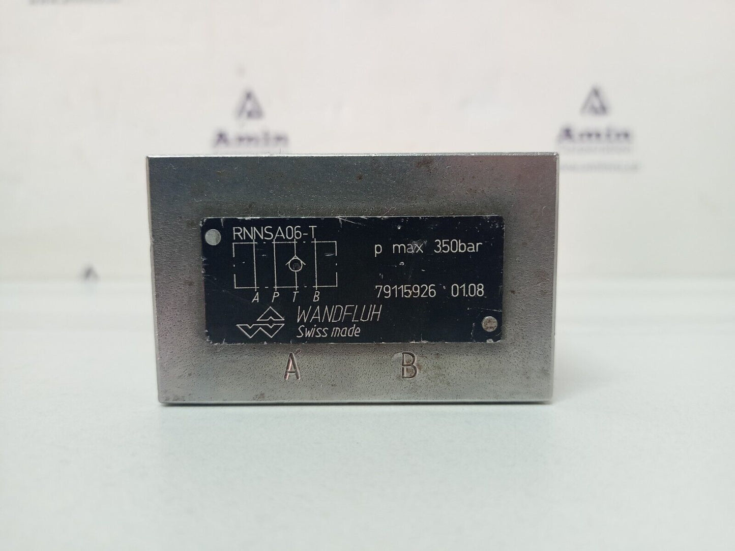 Wandfluh RNNSA06-T valve - NEW