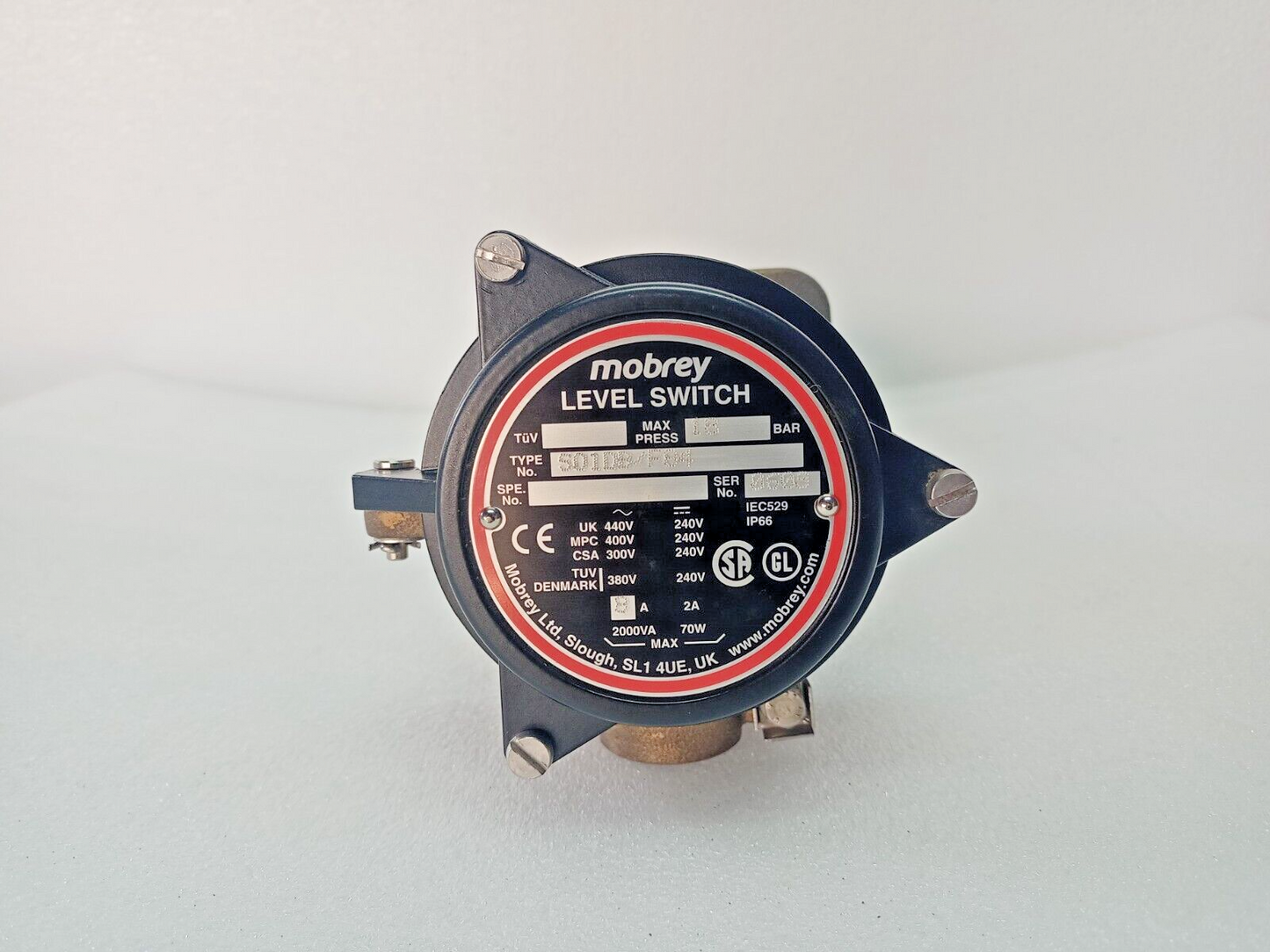 Mobrey S01DB/F84 Magnetic Horizontal Float Switch - NEW