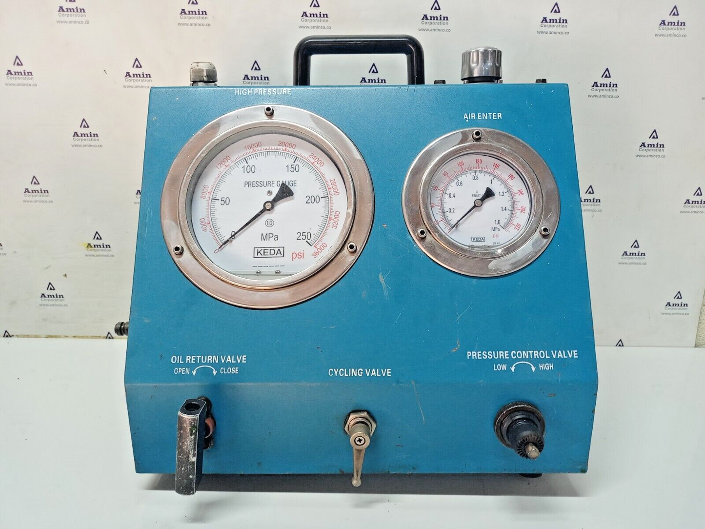 Changzhou FYB-225 Air Driven High pressure pump 225 MPa - TESTED