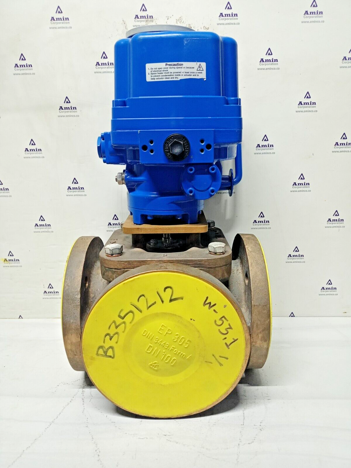 Amot CompACT EA100 Electric Actuator EA10017S2200-AA with 4GEFBAA032-AA Valve