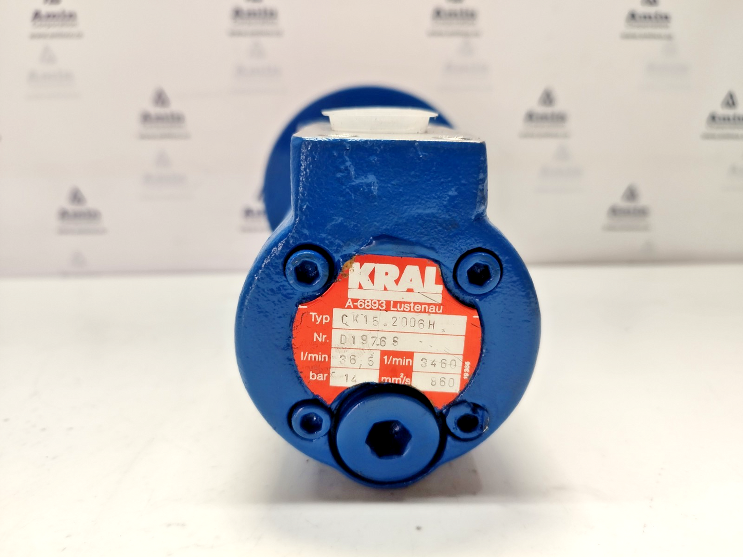 KRAL CK 15.2006H Triple screw pump - Refurbished & Tested