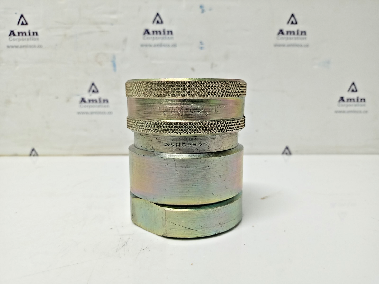 Snap-tite VHC-24 steel coupler Hydraulic Quick Connect Hose Coupling -lot of 3pc