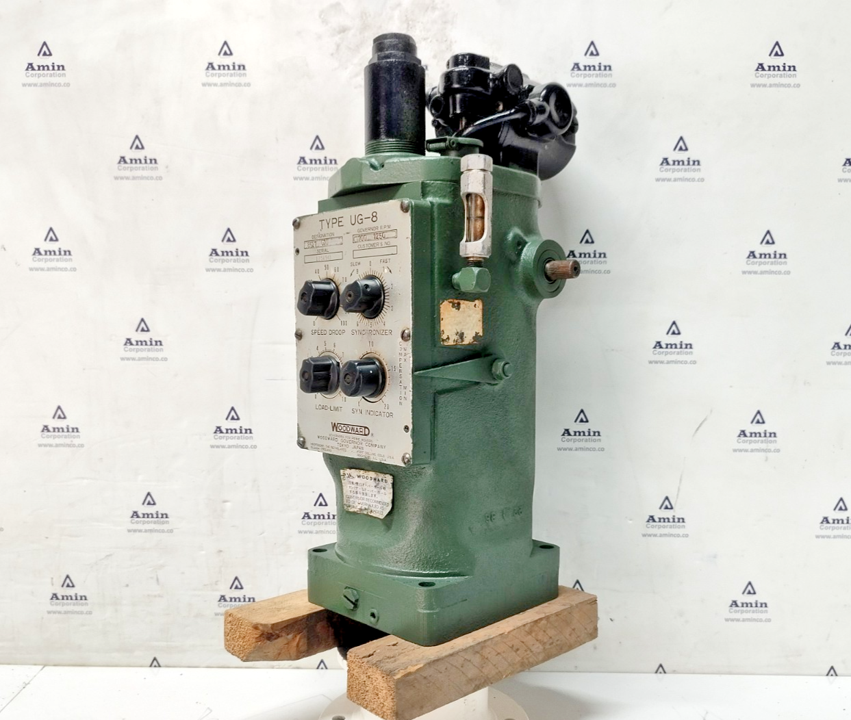 Woodward UG-8 Governor part No. : 8527-010 RPM: 700-1250 - TESTED