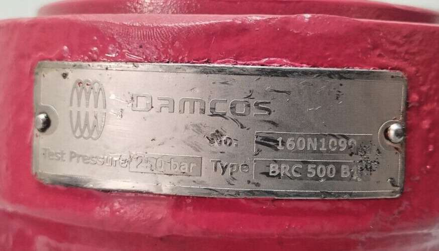 Damcos BRC 500-B1 Hydraulic Double-Acting Balanced Rotary Actuator 160N1099 -NEW