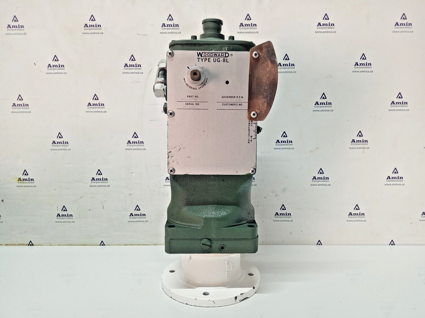 Woodward Governor UG-8L A8523-050 RPM: 318-1190 - TESTED