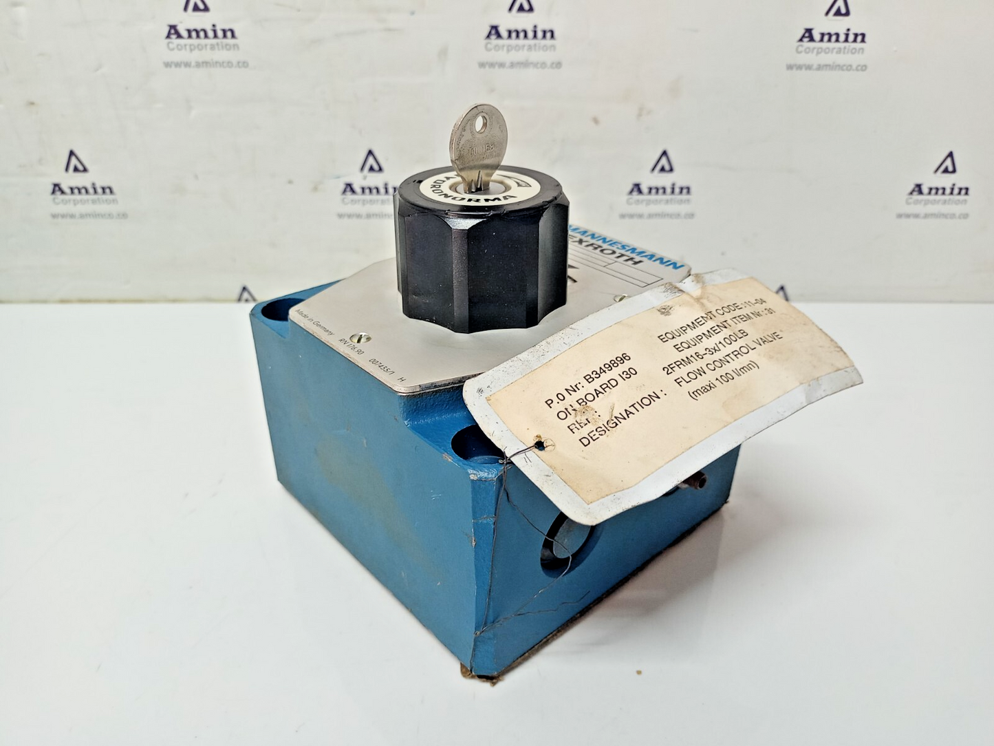 Mannesmann Rexroth 2FRM 16-32/100 LB Flow Control Valve 2FRM16/32/100LB - NEW #2