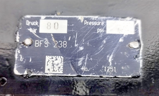 Brinkmann BFS 238 Triple Screw Pump - Pressure Tested