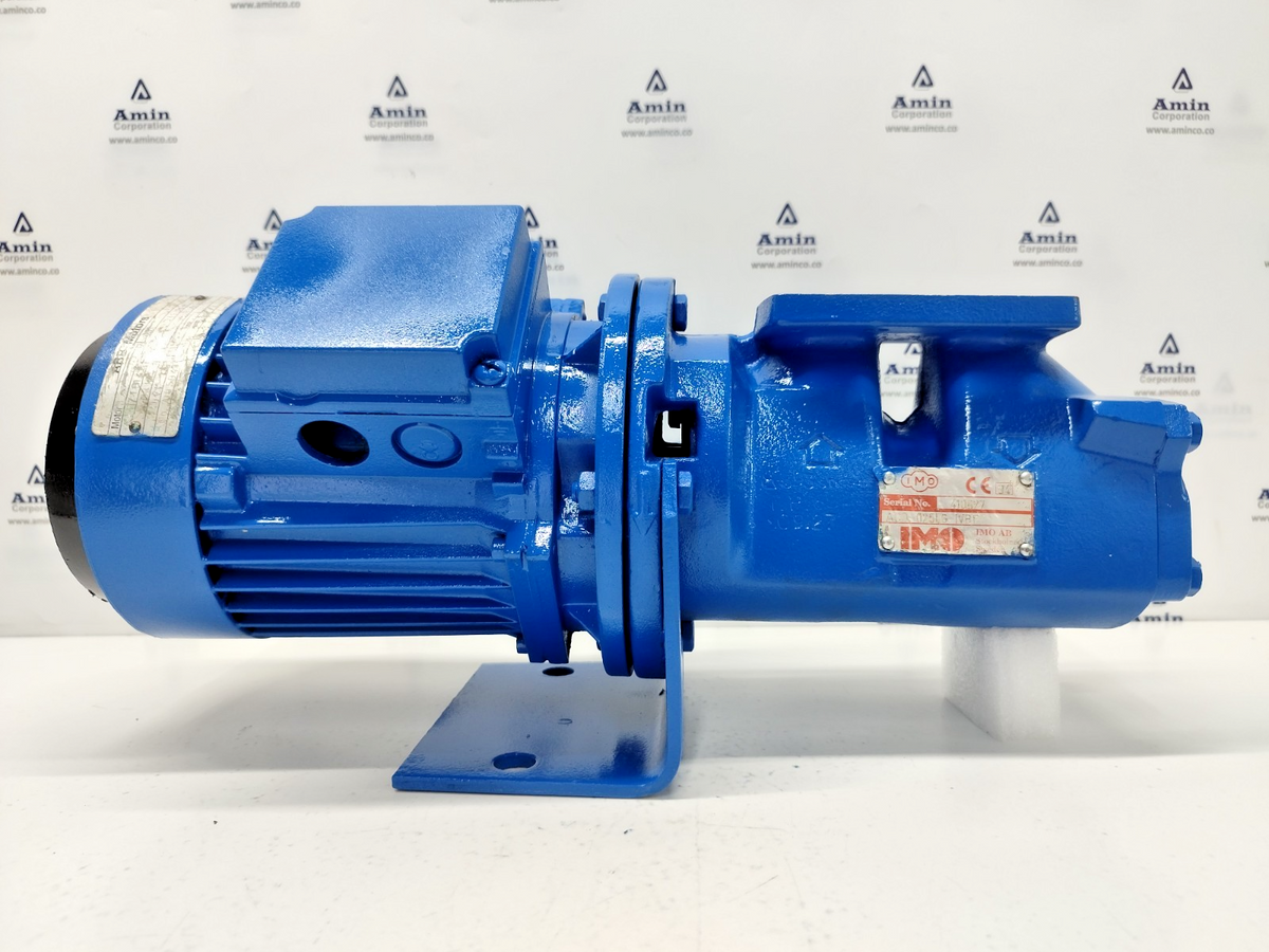 Imo ACD 025L6 IVBP Triple screw pump with 0.33kw, 1080rpm, 60hz Motor - Tested