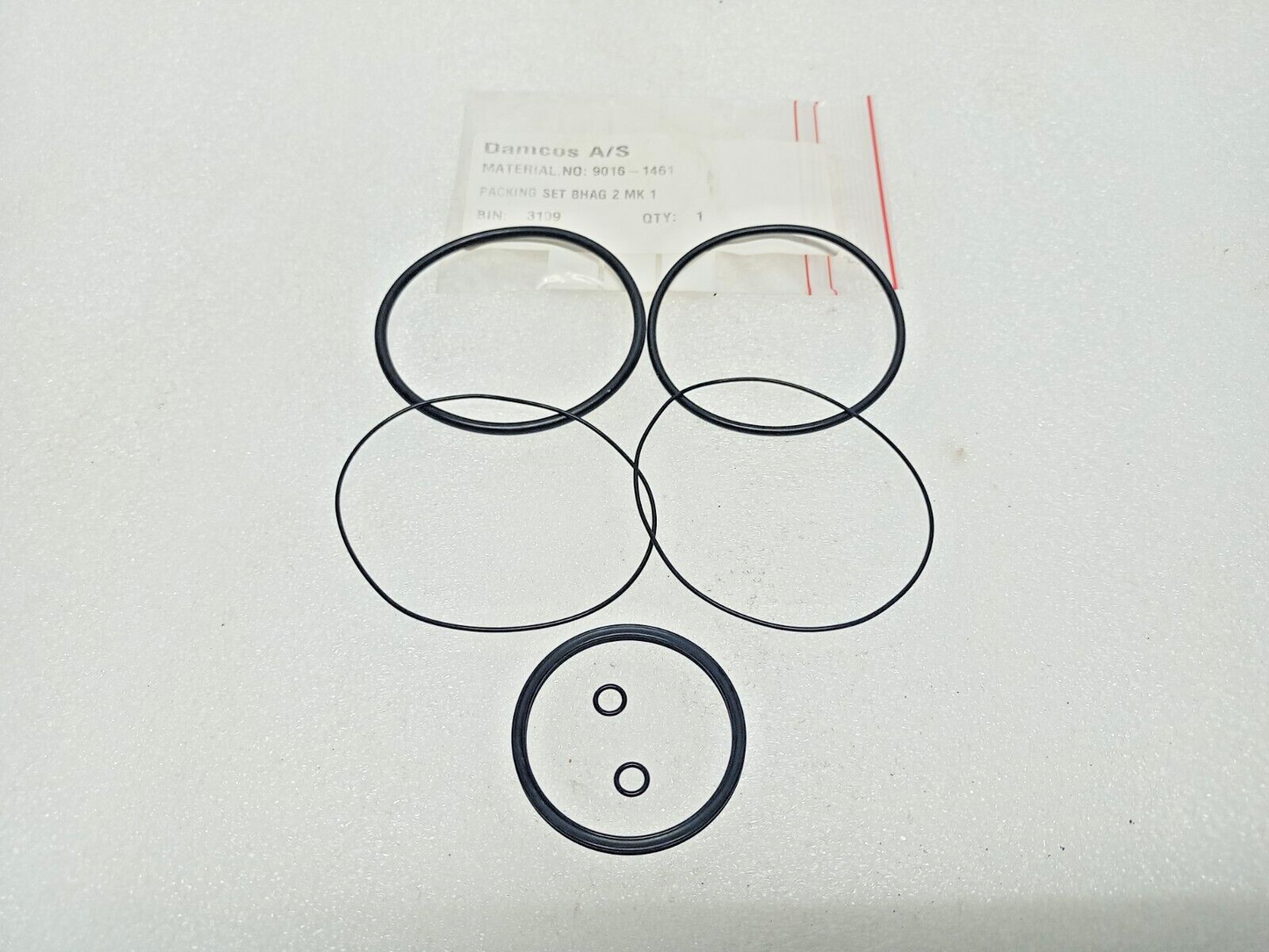 Damcos/Nordisk Packing set/seal kit for BHA2 MK1 actuator M/N: 9016-1461