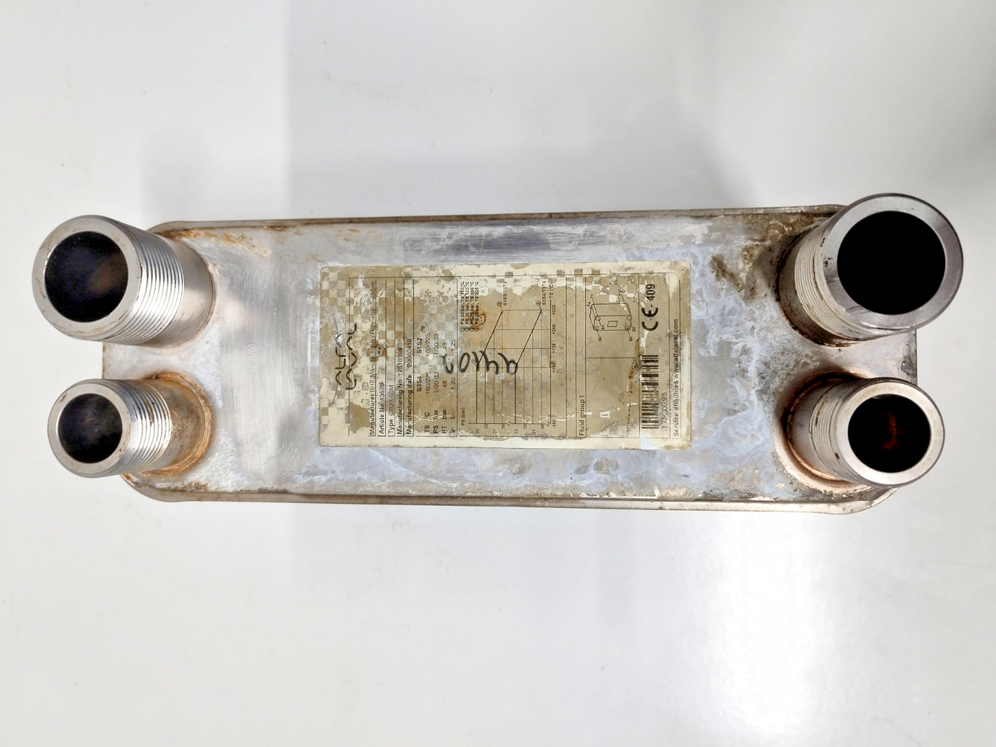 Alfa Laval CB27-50M Tamrotor NT5306 After Cooler Brazed Plate Heat Exchanger