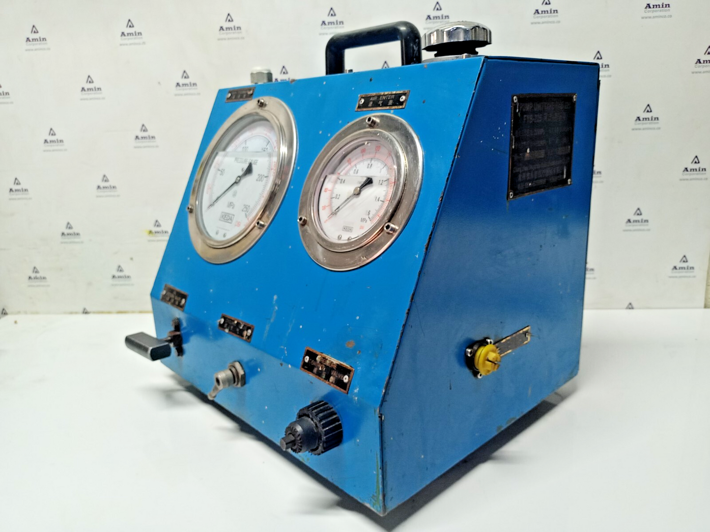 Changzhou FYB-225 Air Driven High pressure pump 225 MPa - TESTED #2