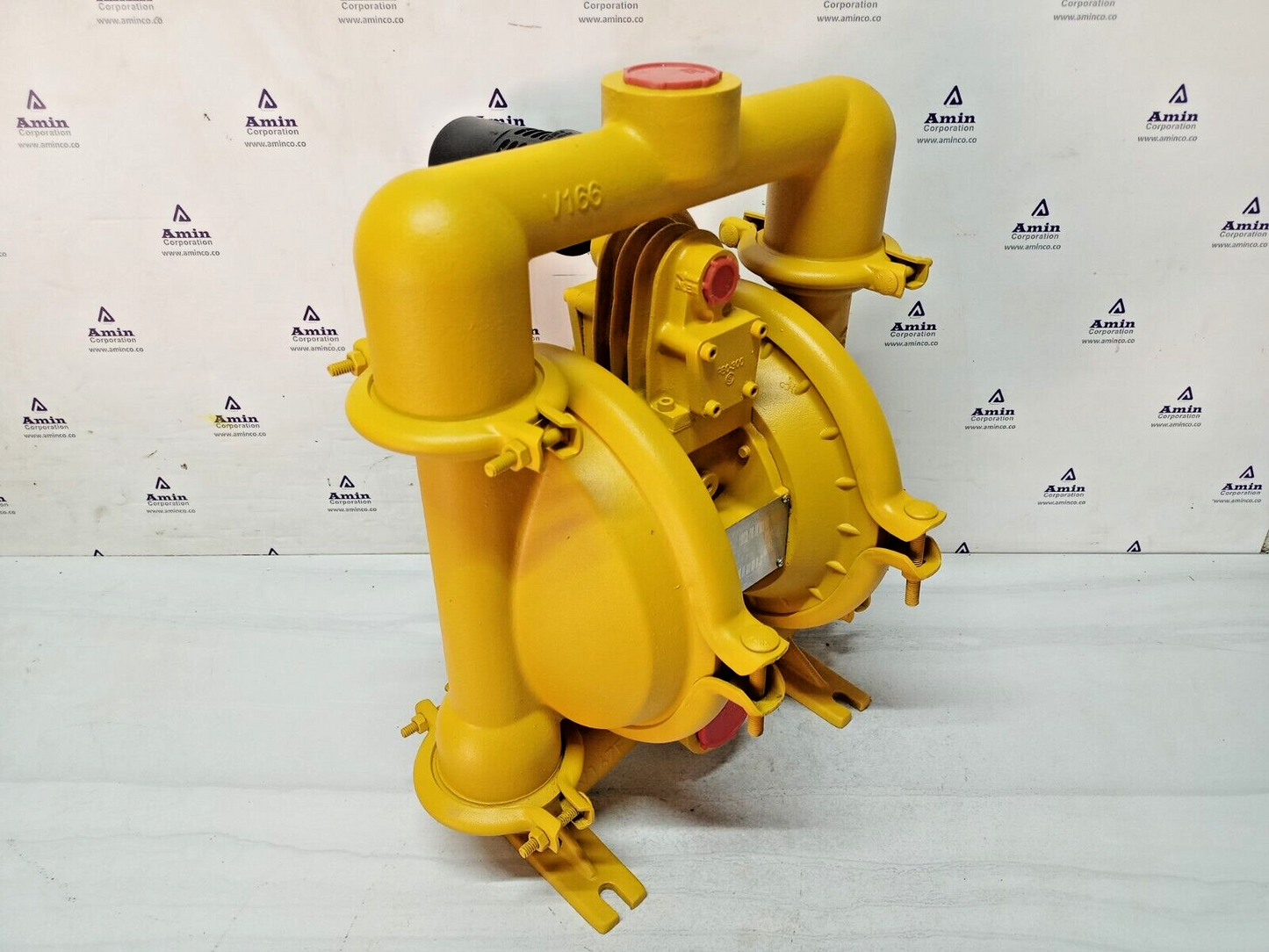 VERSA-MATIC E4AA1R110 Air Operated Diaphragm Pump Aluminum - TESTED