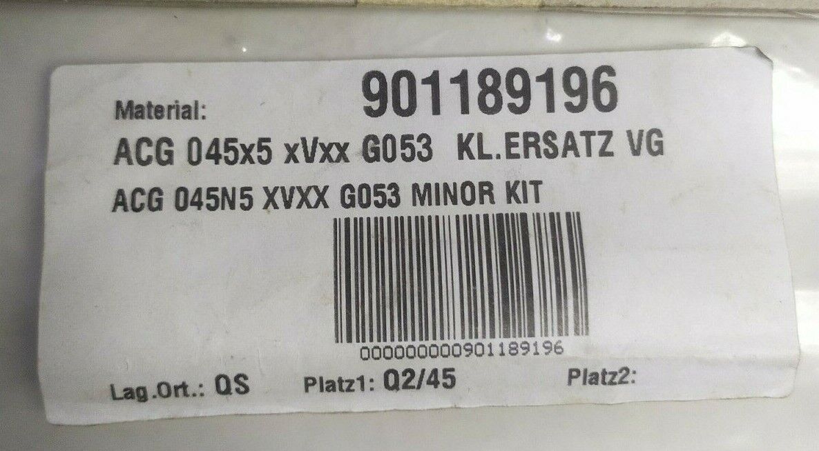 IMO Pump ACG 045N5 XVXX G053 Minor kit/Repair kit - NEW