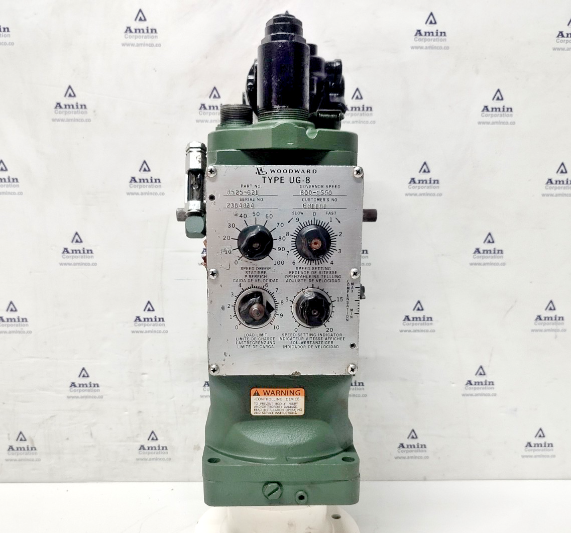 Woodward UG-8 Governor part No. : 8525-621 RPM: 800-1550 - TESTED