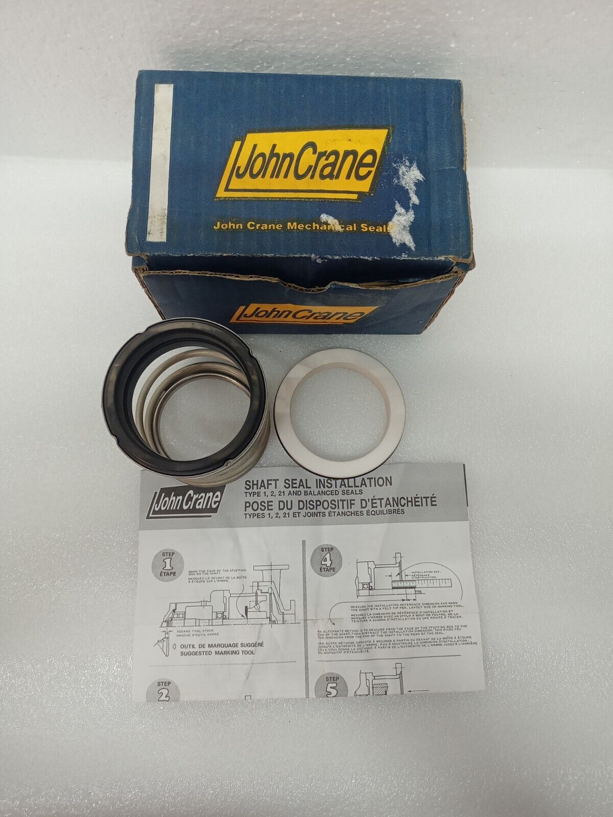 John Crane Type1 Mechanical seal size:  2-1/2'' - NEW