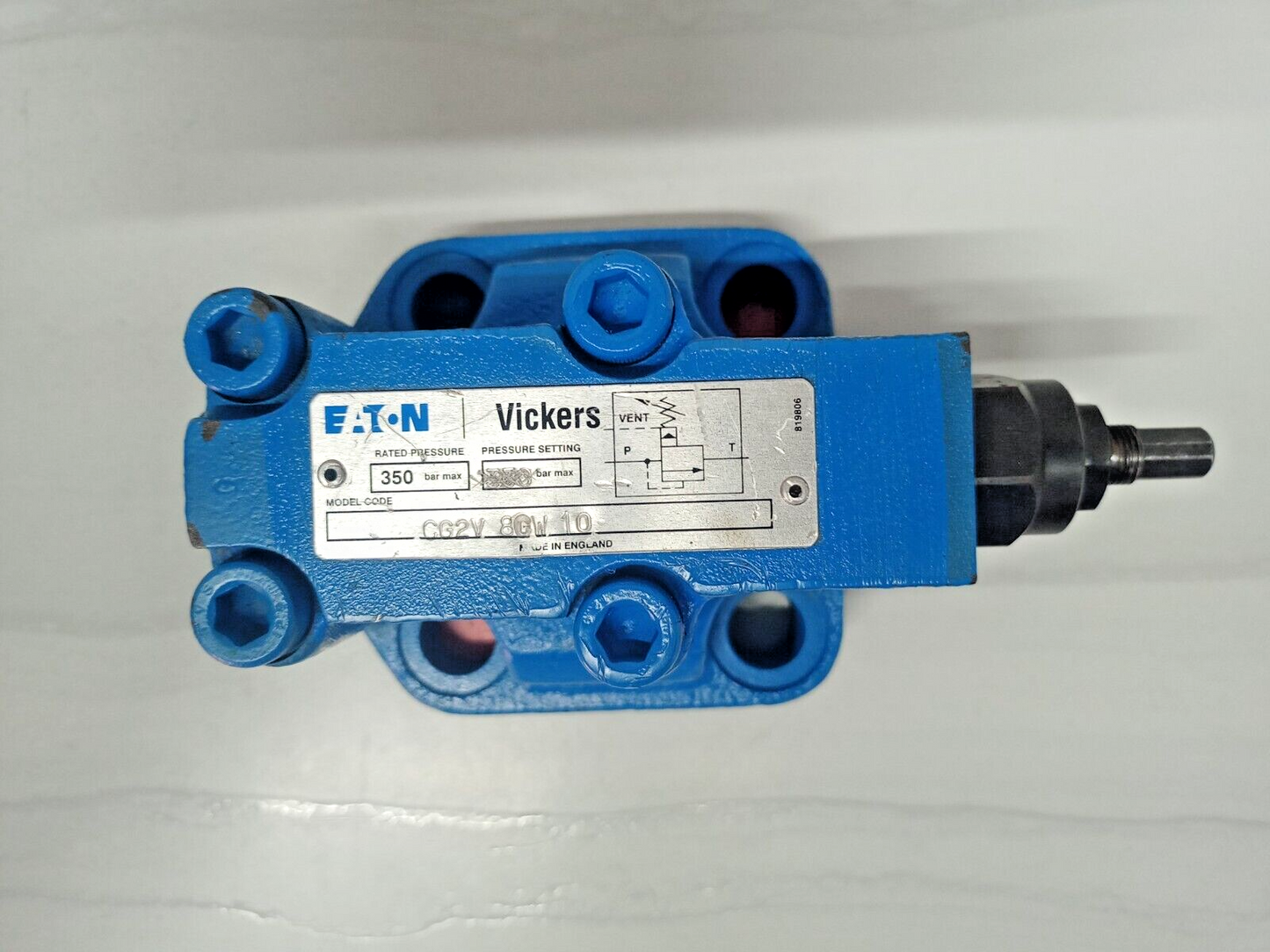 Eaton Vickers CG2V 8GW 10 Pressure Relief valve 350 bar max. pressure - NEW