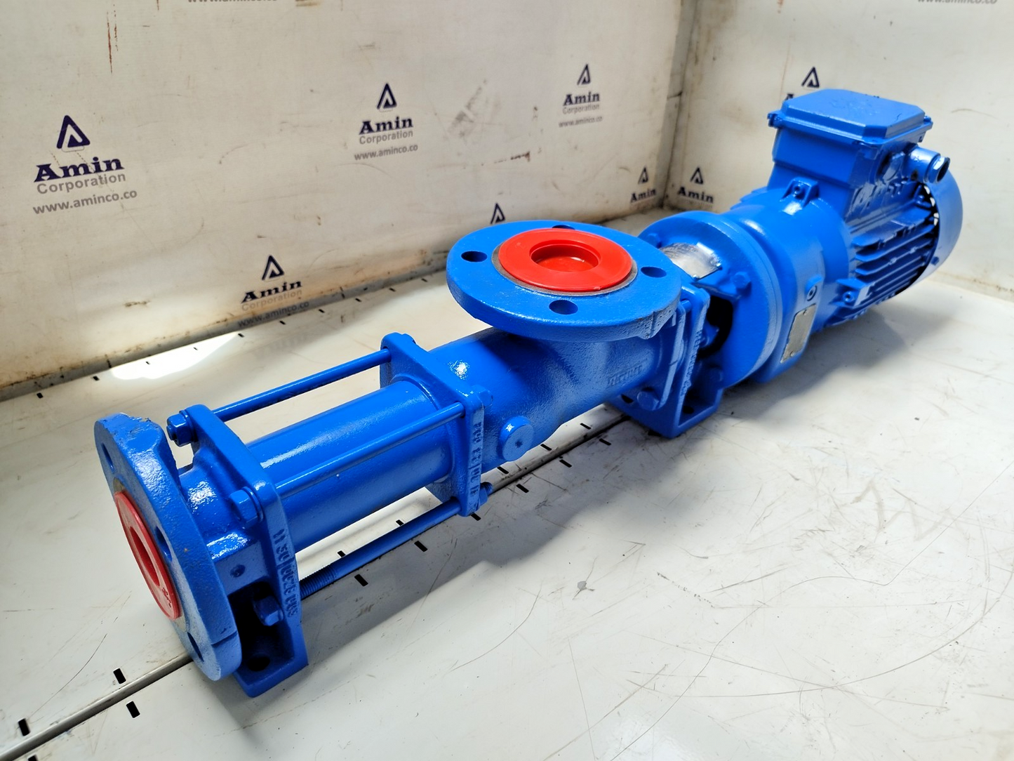 RWO Bremen Type: AEP 4 Single screw pump sludge pump complete - Pressure Tested