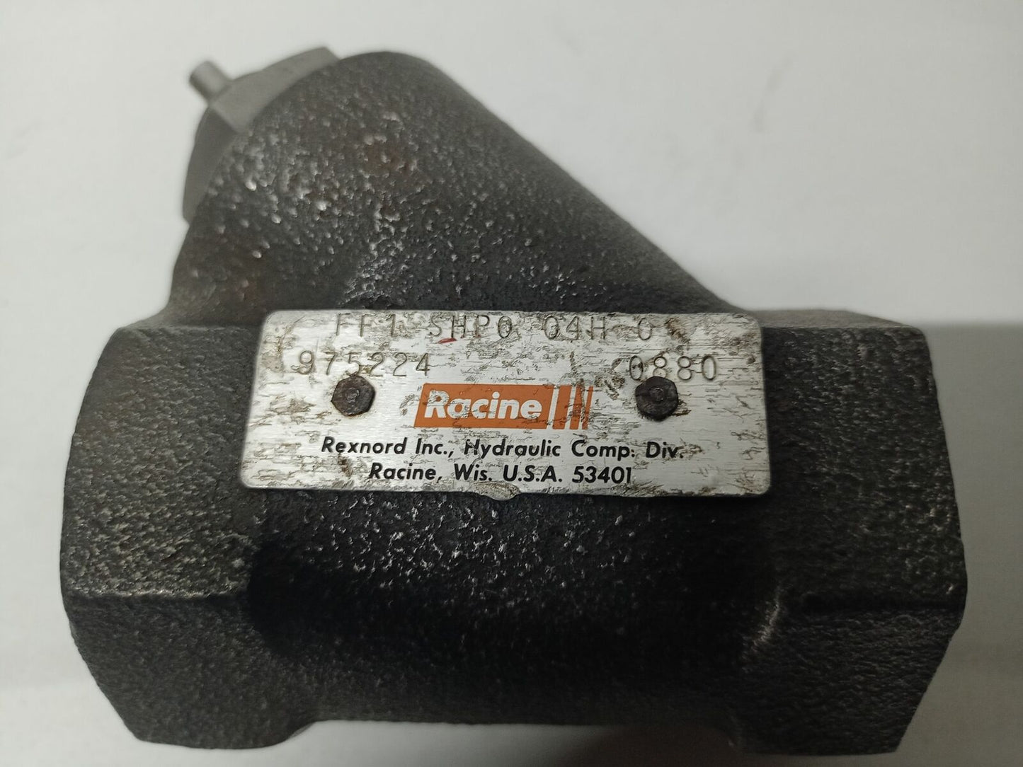 Racine FF1 SHP0 04H 01 Valve - NEW