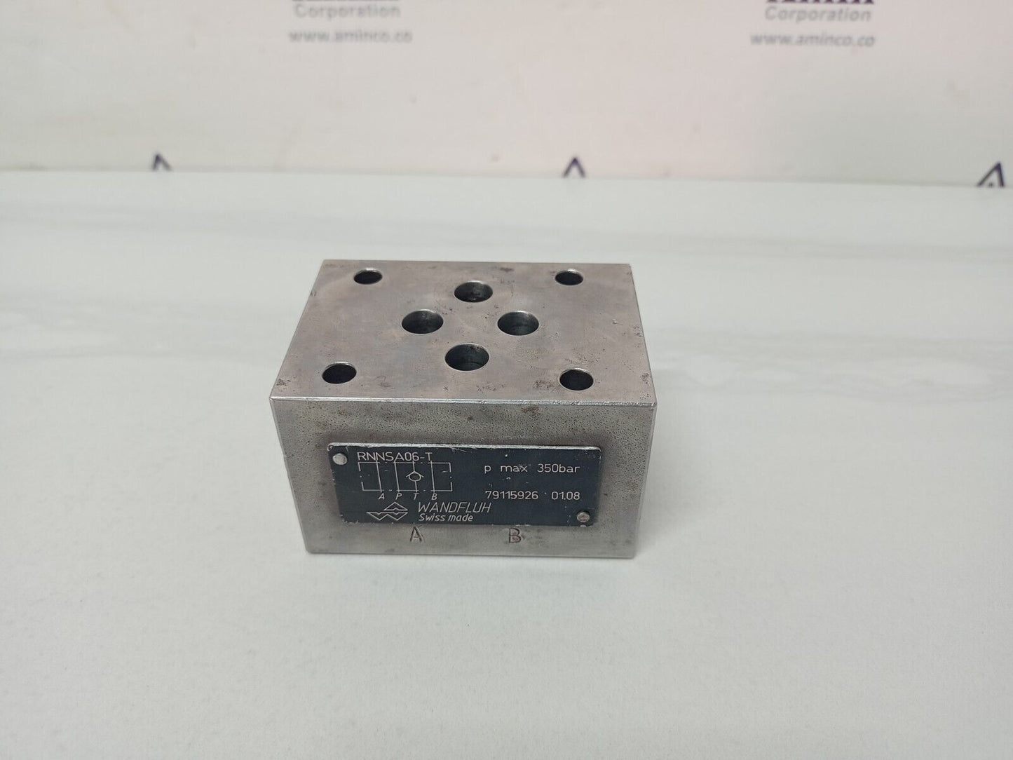Wandfluh RNNSA06-T valve - NEW