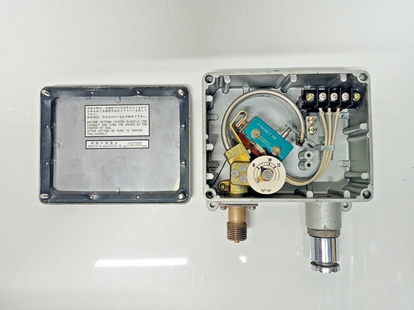 Nagano Keiki CQ21 Pressure Switch Range- 15kgf/cm2
