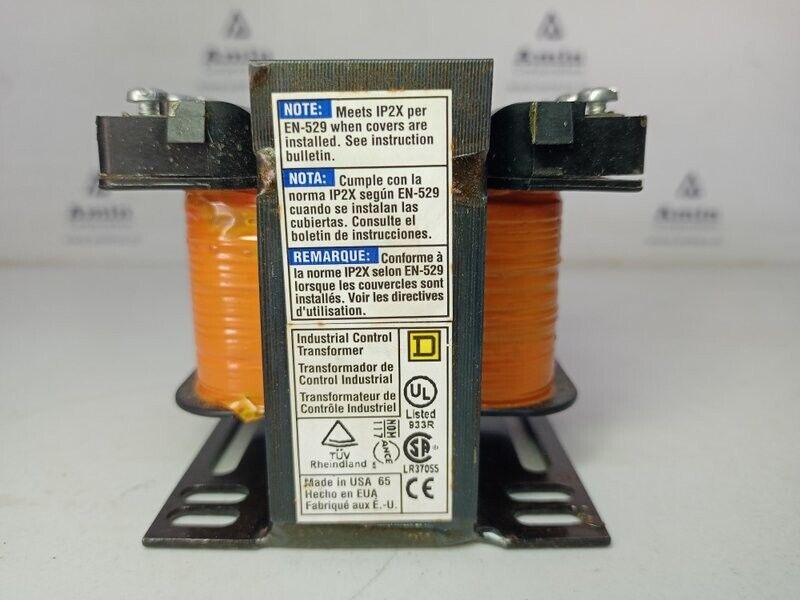 SquareD 9070T100D12 transformer 50/60Hz, 440V, 220, 0.1KVA - NEW