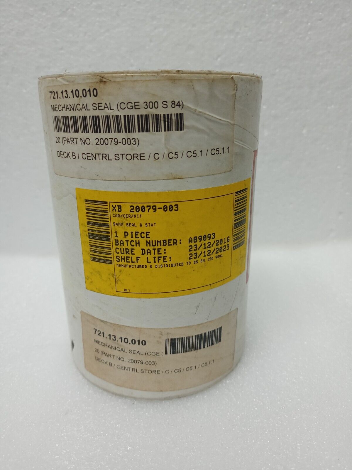 Wartsila CGE300/80-0094 Mechanical seal Part No. 20079-003 - NEW