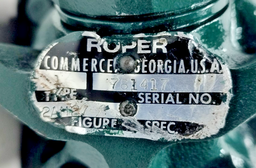 Roper pump 2AM27 A-seires Hydraulic gear pump - Refurbished & Tested