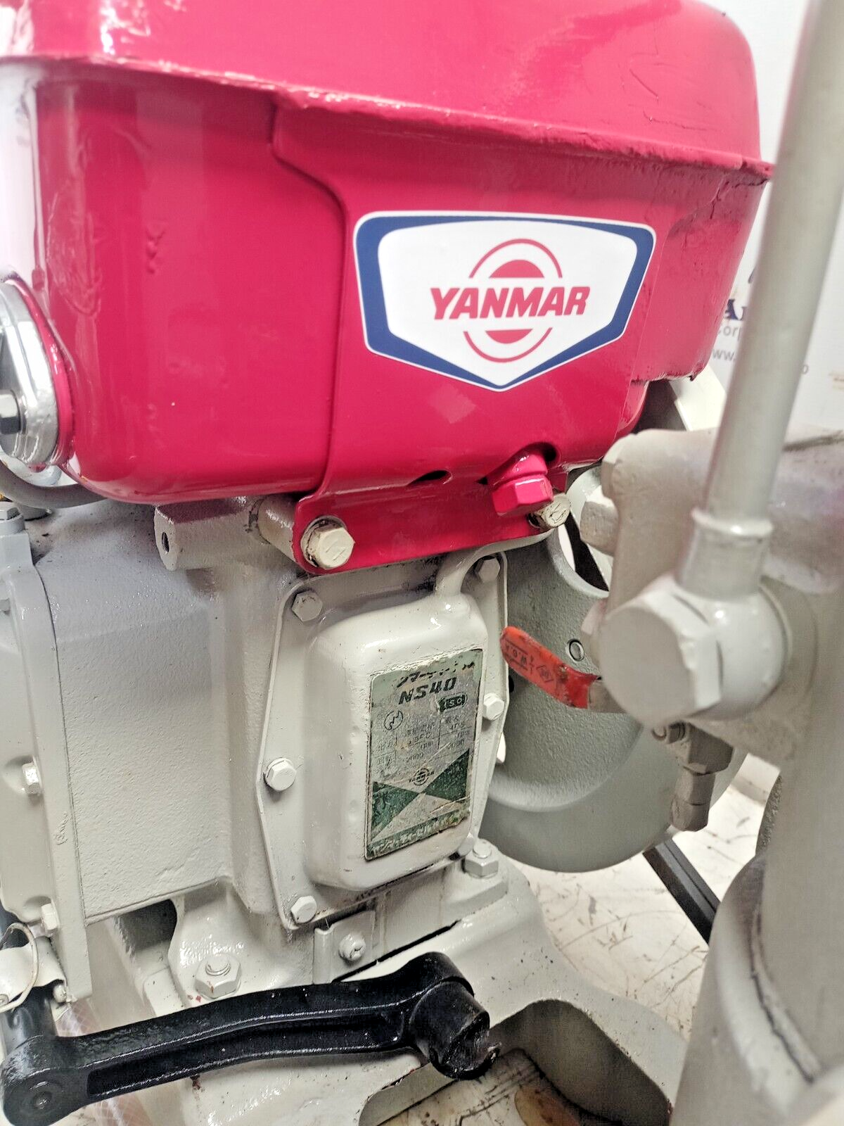 Yanmar Diesel Engine NS40-G with Emergency Air compressor - Tested