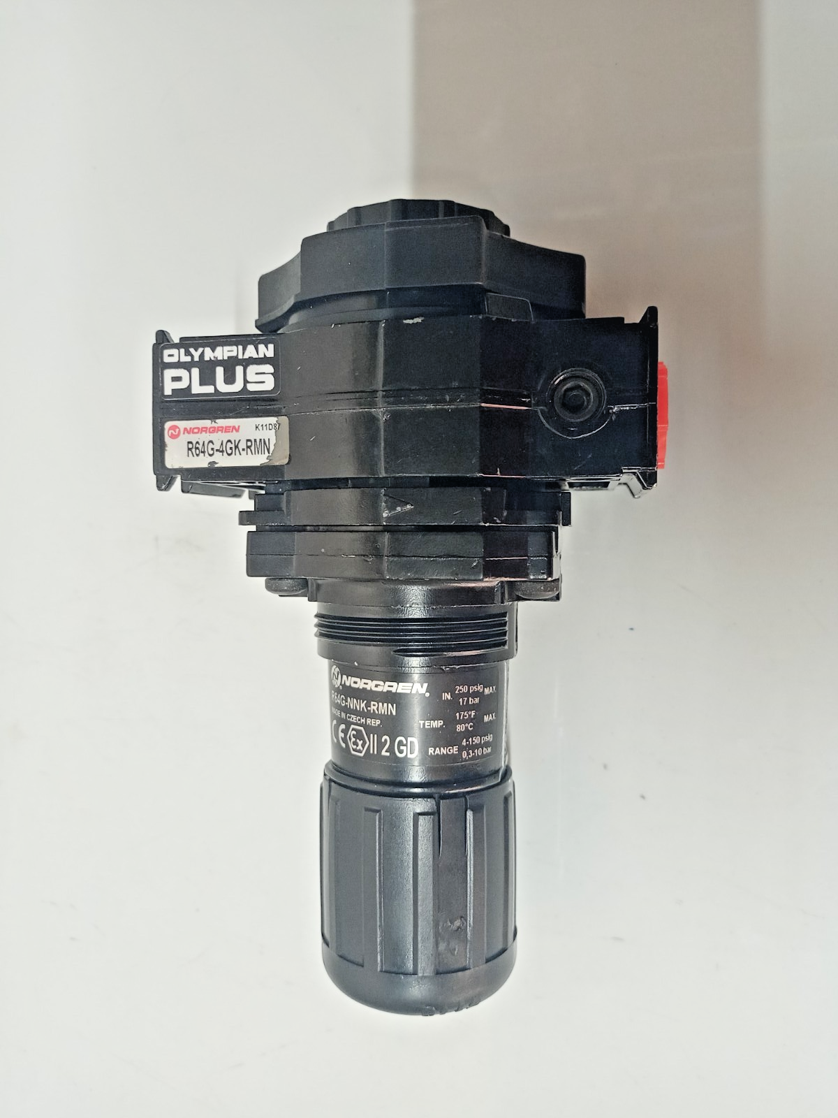 Norgren R64G-NNK-RMN Pressure Regulator 250psig/17bar max. - NEW