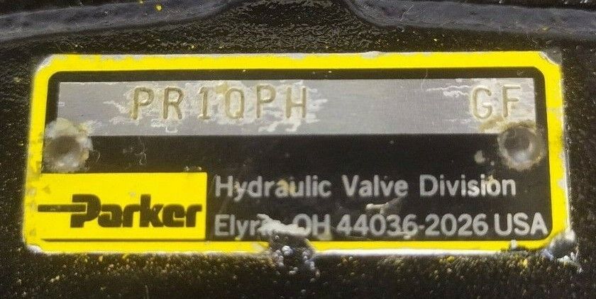Parker PR10PH GF Pressure control valve - NEW
