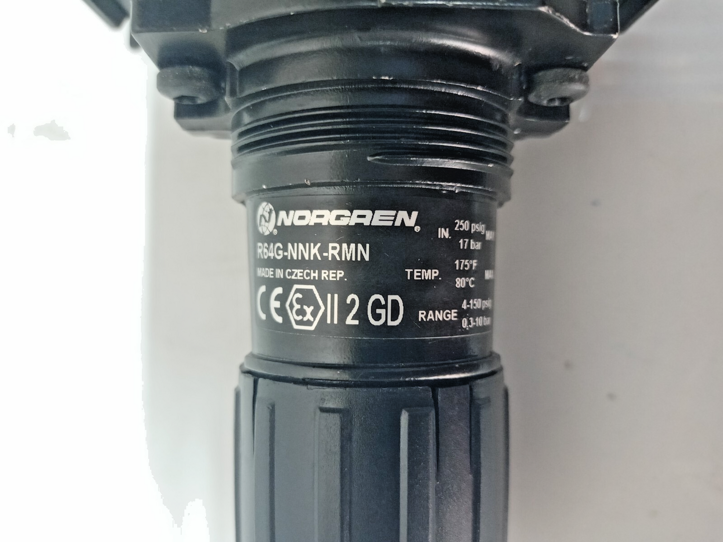 Norgren R64G-NNK-RMN Pressure Regulator 250psig/17bar max. - NEW
