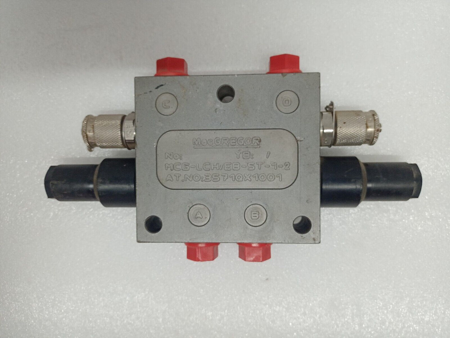 MacGREGOR MCG-LCH/EB-ST-1-2 valve manifold 3571QX1001 valve - NEW