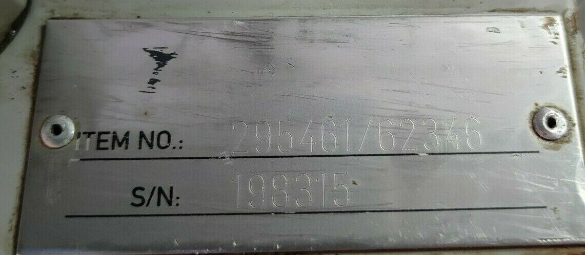 National Oilwell Verco item no.: 295461/62346 with Parker D3DP020B2N42 Block