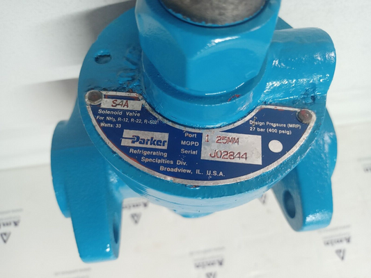Parker S4A Solenoid Valve Size: 1'' inch, 400psig