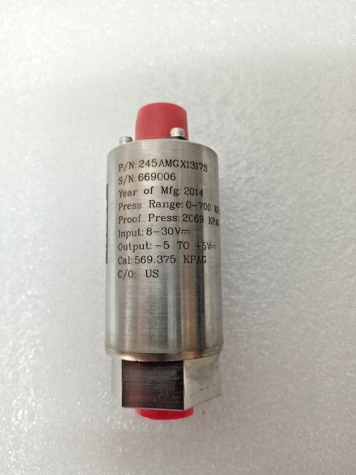 Viatran ATW Model 245 high range 245AMGX1317S Pressure Transmitter 0-700kpag NEW