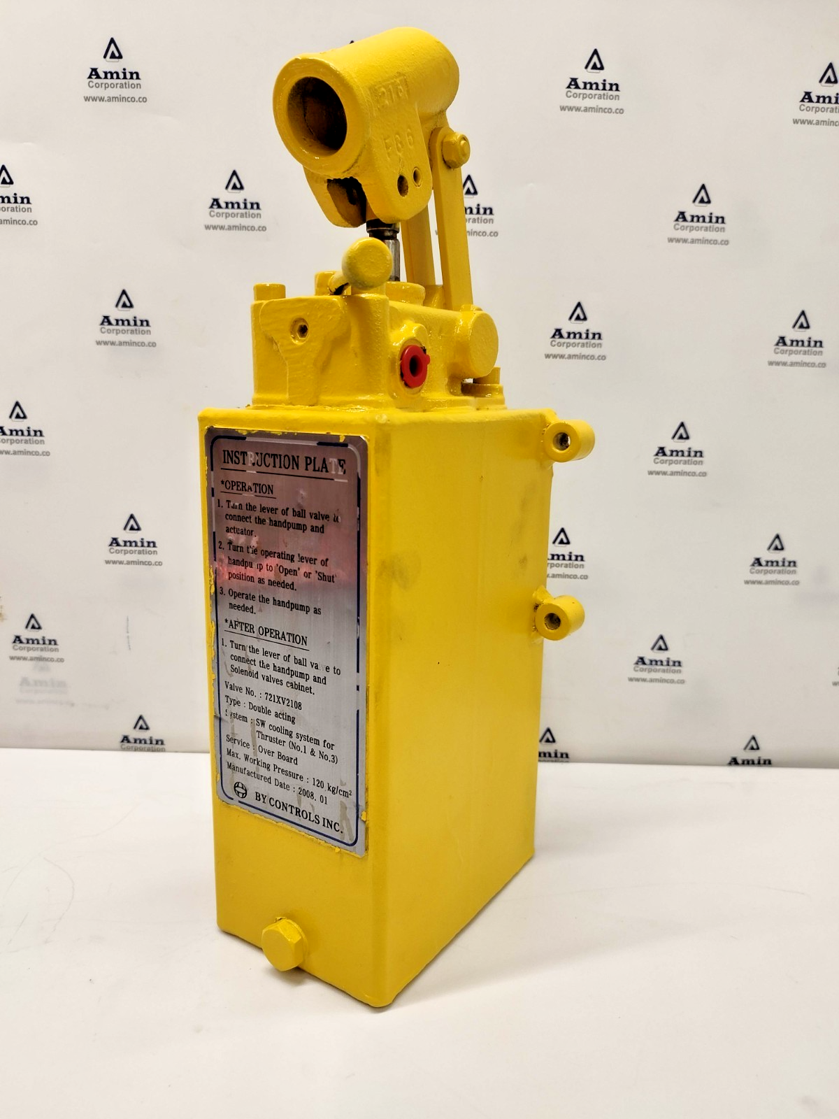By Controls Inc 721XV2108 Double Acting SW cooling system for Thruster 120bar