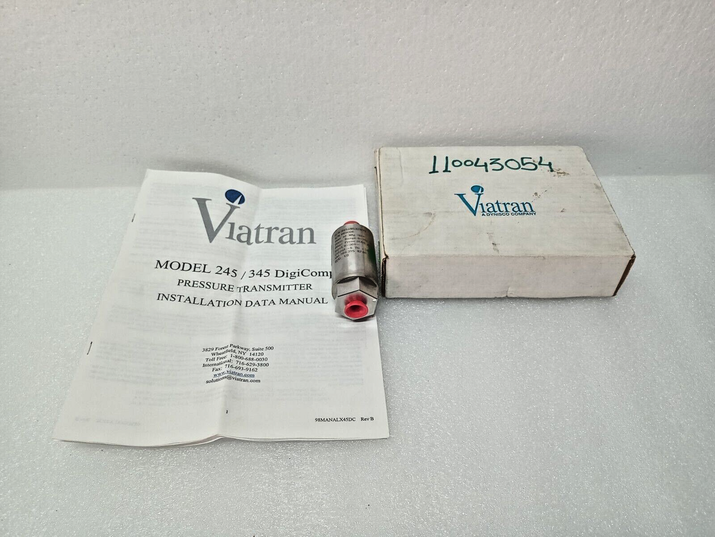 Viatran ATW Model 245 high range 245AMGX1317S Pressure Transmitter 0-700kpag NEW