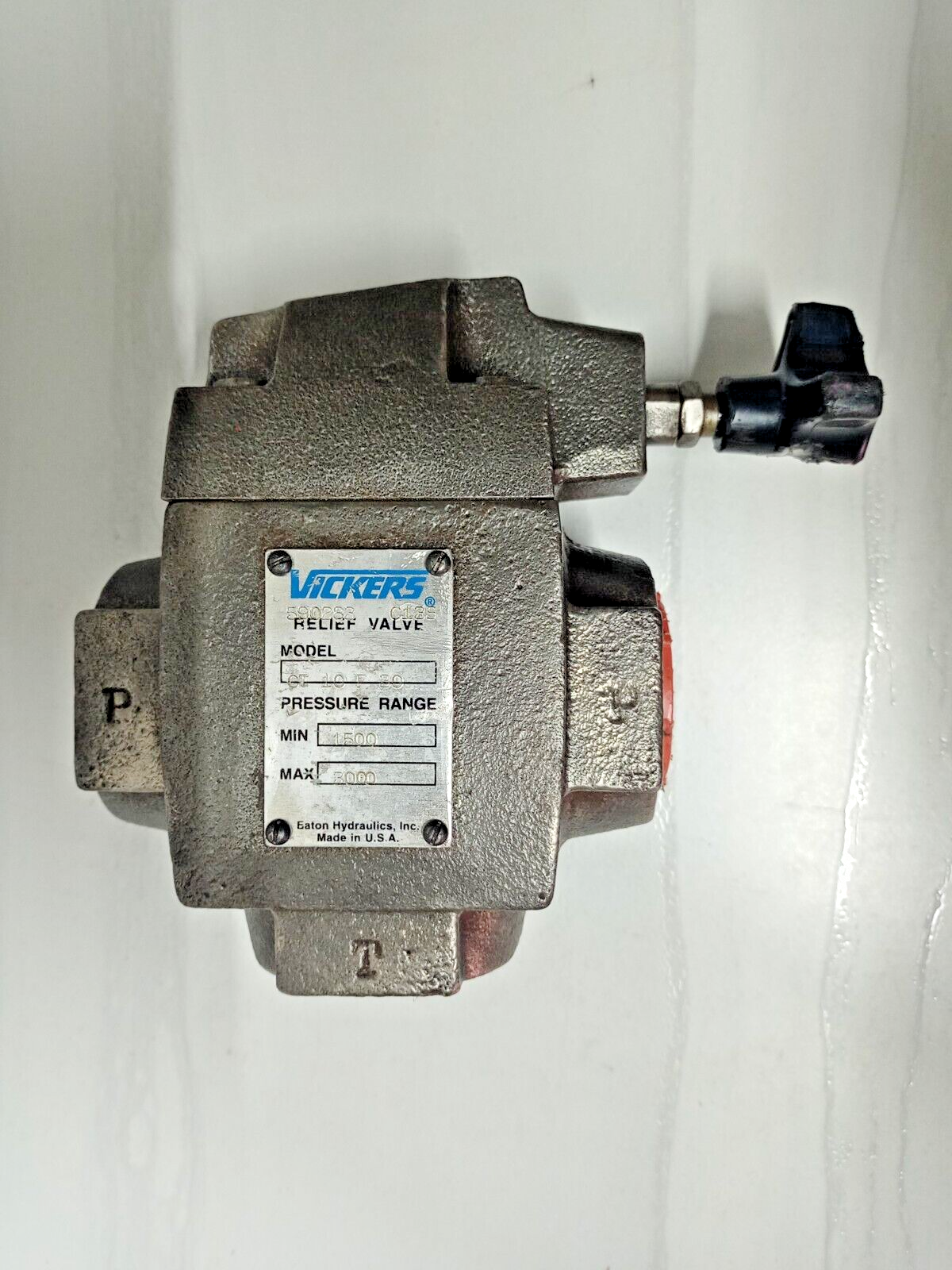 Vickers CT 10 F 30 pressure relief valve Rated pressure: 1500-3000 PSI #2