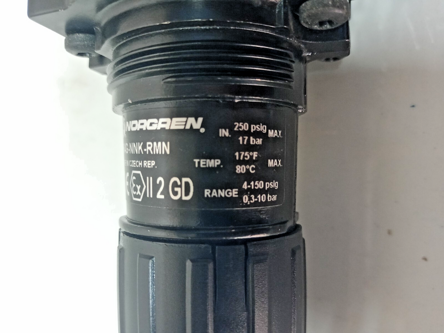 Norgren R64G-NNK-RMN Pressure Regulator 250psig/17bar max. - NEW