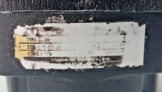 Nippon Oil Pump GFH-V3S-MU Trochoid pump - NEW