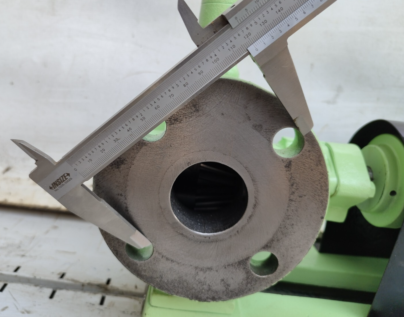 Naniwa pump ALG-32N Gear pump with 3-phase Induction motor Complete - Tested