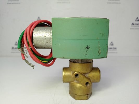 ASCO RED-HAT 8320G184 1/4'' 3-WAY SOLENOID VALVE - NEW